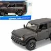 2021 Ford Bronco, Badlands Gray - Maisto 31530GY - 1/24 Scale Diecast Model Toy Car