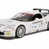 Jada Toys 2005 Chevy Corvette C6-R, #3 - Jada 31652DP1 - 1/24 Scale Diecast Model Toy Car