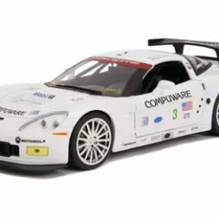 Jada Toys 2005 Chevy Corvette C6-R, #3 - Jada 31652DP1 - 1/24 Scale Diecast Model Toy Car