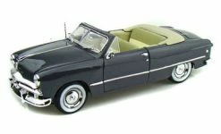 1949 Ford Convertible, Gray - Maisto 31682 - 1/18 Scale Diecast Model Toy Car