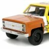 Jada Toys 1980 Chevy Blazer K5 With Spongebob Figure, Toys 31798 - 1/32 Scale Diecast Model Toy Car