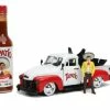 ModelToyCars 1953 Chevy Pickup Truck With Charro Man Figure, Tapatio - Jada Toys 31968 - 1/24 Scale Diecast Car