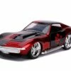 ModelToyCars 1969 Chevy Corvette Stingray, Harley Quinn - Jada Toys 32095/24 - 1/32 Scale Diecast Model Toy Car