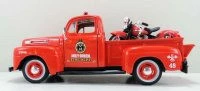 Maisto 1948/1936 Ford F-1 Pickup Harley-Davidson /El Knucklehead HD 32191R - 1/24 Scale Diecast Model Car
