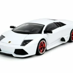 ModelToyCars 2010 Lamborghini Murcielago LP640, White - Jada Toys 32570/4 - 1/24 Scale Diecast Model Toy Car