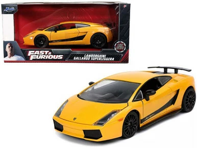 Lamborghini Gallardo Superleggera, Fast And Furious - Jada Toys 32609/4 - 1/24 Scale Diecast Car