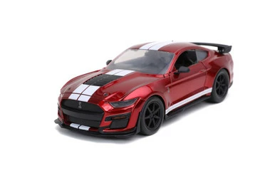 ModelToyCars 2020 Ford Mustang Shelby GT500, Red - Jada Toys 53003-W162GT - 1/24 Scale Diecast Model Toy Car