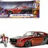 1967 Ford Mustang Shelby GT-500 With Star-Lord Figurine, Guardians Of The Galaxy - Jada Toys 32915/4 - 1/24 Scale Diecast Model Toy Car