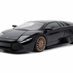 Lamborghini Murcielago, Black - Jada Toys 32946/4 - 1/24 Scale Diecast Model Toy Car