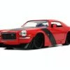 1971 Chevy Camaro Z/28, Red - Jada Toys 33879 - 1/24 Scale Diecast Model Toy Car
