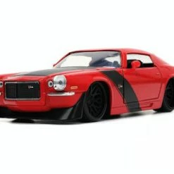 1971 Chevy Camaro Z/28, Red - Jada Toys 33879 - 1/24 Scale Diecast Model Toy Car