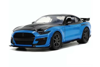 2015 Ford Mustang Shelby GT500, Blue - Jada Toys 33881 - 1/24 Scale Diecast Model Toy Car