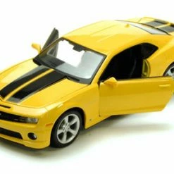 2010 Chevrolet Camaro Hard Top, Yellow - Showcasts 34207 - 1/24 Scale Diecast Car (New, But NO BOX)
