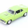 1970 Chevy Nova SS Hard Top, Green - Showcasts 34262 - 1/24 Scale Diecast Model Toy Car