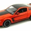 Maisto Ford Mustang Boss 302, Orange - 34269 1/24 Scale Diecast Model Toy Car(Brand New, But NOT IN BOX)