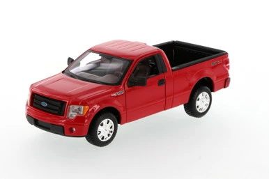 Ford F150 STX Pick Up Truck, Red - Showcasts 34270 - 1/27 Scale Diecast Model Toy Car