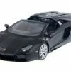 Maisto Lamborghini Aventador LP 700-4 Roadster, Matte Black - 34504 - 1/24 Scale Diecast Model Toy Car