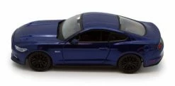 2015 Ford Mustang Hard Top, Blue - Showcasts 34508 - 1/24 Scale Diecast Model Toy Car