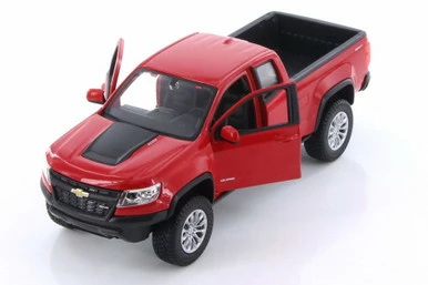 2017 Chevy Colorado ZR2, Red - Showcasts 34517 - 1/27 Scale Diecast Model Toy Car