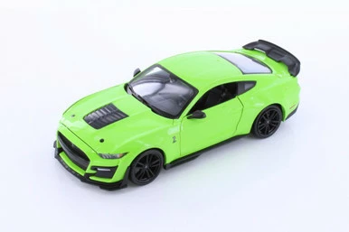 2020 Ford Mustang Shelby GT500, Green - Showcasts 34532 - 1/24 Scale Diecast Model Toy Car