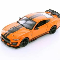 2020 Ford Mustang Shelby GT500, Orange - Showcasts 34532 - 1/24 Scale Diecast Model Toy Car