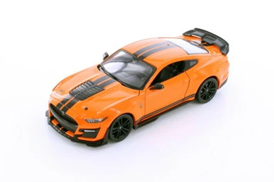 2020 Ford Mustang Shelby GT500, Orange - Showcasts 34532 - 1/24 Scale Diecast Model Toy Car
