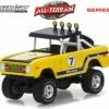 1972 Ford Bronco Baja, Yellow - Greenlight 35090B/48 - 1/64 Scale Diecast Model Toy Car