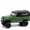 Greenlight 1968 Jeep Jeepster Commando W/ Soft Top Off-Road Parts 35190A/48 - 1/64 Scale Diecast Model Toy Car