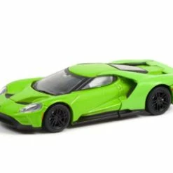 2017 Ford GT (Lot #1417), Green - Greenlight 37230E/48 - 1/64 Scale Diecast Model Toy Car