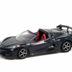 2020 Chevy Corvette C8 Stingray (Lot #3002), Gray Metallic - Greenlight 37230F - 1/64 Diecast Car