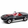 1967 Chevy Corvette (Lot #1367), Black - Greenlight 37240/48 - 1/64 Scale Diecast Model Toy Car