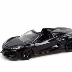 2020 Chevy Corvette C8 Stingray (Lot #3003), Black - Greenlight 37240/48 - 1/64 Scale Diecast Car