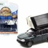 2021 Ford Bronco Sport W/Modern Rooftop Tent, Dark Gray - Greenlight 38010F - 1/64 Diecast Car