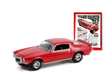 1970 Chevy Camaro, Red - Greenlight 39090B/48 - 1/64 Scale Diecast Model Toy Car