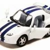Dodge Viper GTS-R, White - Kinsmart 4020D - 4Diecast Model Toy Car (Brand New, But NOT IN BOX)