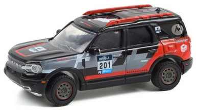 Greenlight Ford Performance 2021 Ford Bronco Sport #201 Rlly Wnnr 41130F/48 1/64 Scale Diecast Model Toy Car