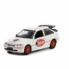 1995 Ford Escort RS, White - Greenlight 41140E/48 - 1/64 Scale Diecast Model Toy Car