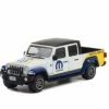 2021 Jeep Gladiator Pickup Truck, White - Greenlight 41140F/48 - 1/64 Scale Diecast Model Toy Car