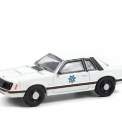 Arizona Dept Of Public Safety 1982 Ford Mustang SSP, Black - Greenlight 42970A - 1/64 Diecast Car
