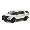 2017 Ford Police Interceptor Utility, White - Greenlight 43000C - 1/64 Scale Diecast Car
