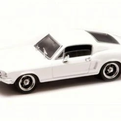 Lucky Road Signature Ford Mustang GT 2+2 Fastback, White - Lucky 43206 - 1/43 Scale Diecast Model Toy Car