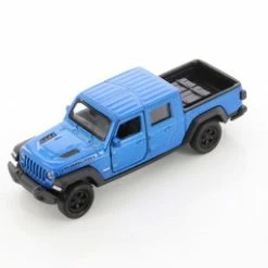 2020 Jeep Gladiator Pickup, Blue - Welly 43788D - 1/34 Scale Diecast Model Toy Car