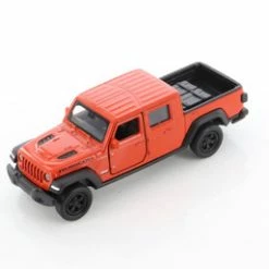 2020 Jeep Gladiator Pickup, Red - Welly 43788D - 1/34 Scale Diecast Model Toy Car
