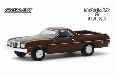 1974 Ford Ranchero, Starsky And Hutch - Greenlight 44855E/48 - 1/64 Scale Diecast Model Toy Car