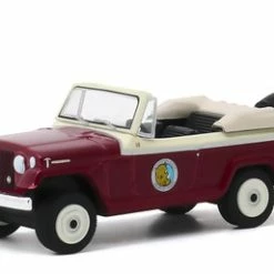 1967 Jeep Jeepster Convertible, Ace Ventura: When Nature Calls, Greenlight 44880F, 1/64 Diecast Car