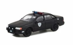 Detroit Metro West Police 1986 Ford Taurus LX, RoboCop - Greenlight 44940D - 1/64 Scale Diecast Car
