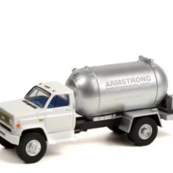 Greenlight 1982 Chevy C-60 Propane Truck "Armstrong Propane Co."and Silver - 45140B/48 - 1/64 Scale Diecast
