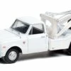 ModelToyCars 1968 Chevy C-30 Dually Wrecker, White - Greenlight 46070/48 - 1/64 Scale Diecast Model Toy Car