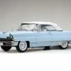 1956 Ford Lincoln Premiere Closed Convertible, Blue & White - Sun Star 4721 - 1/18 Diecast Car