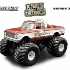 1972 Chevy C20 Monster Truck, Gentle Ben 1 - Greenlight 49030F/48 - 1/64 Scale Diecast Model Toy Car